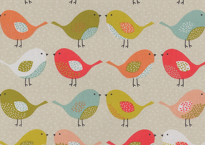 Birds, Multi - Roman Blind - Image 6